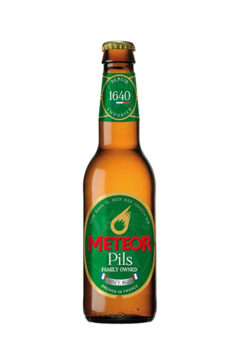 Пиво Метеор Пилс 5,0% с/т 0,33 л (Франция)