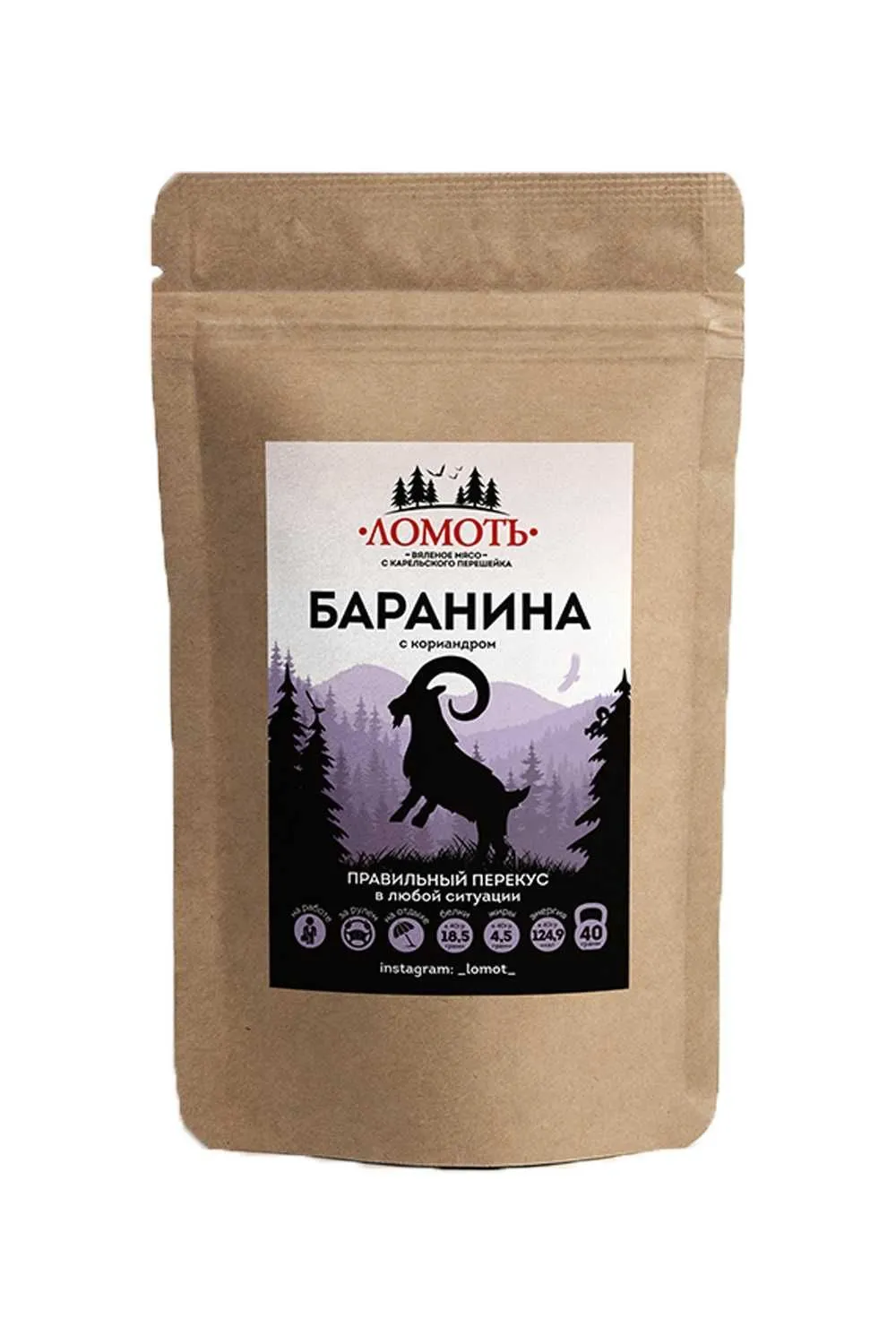 Ломтики Баранины 40 гр (Ломоть)