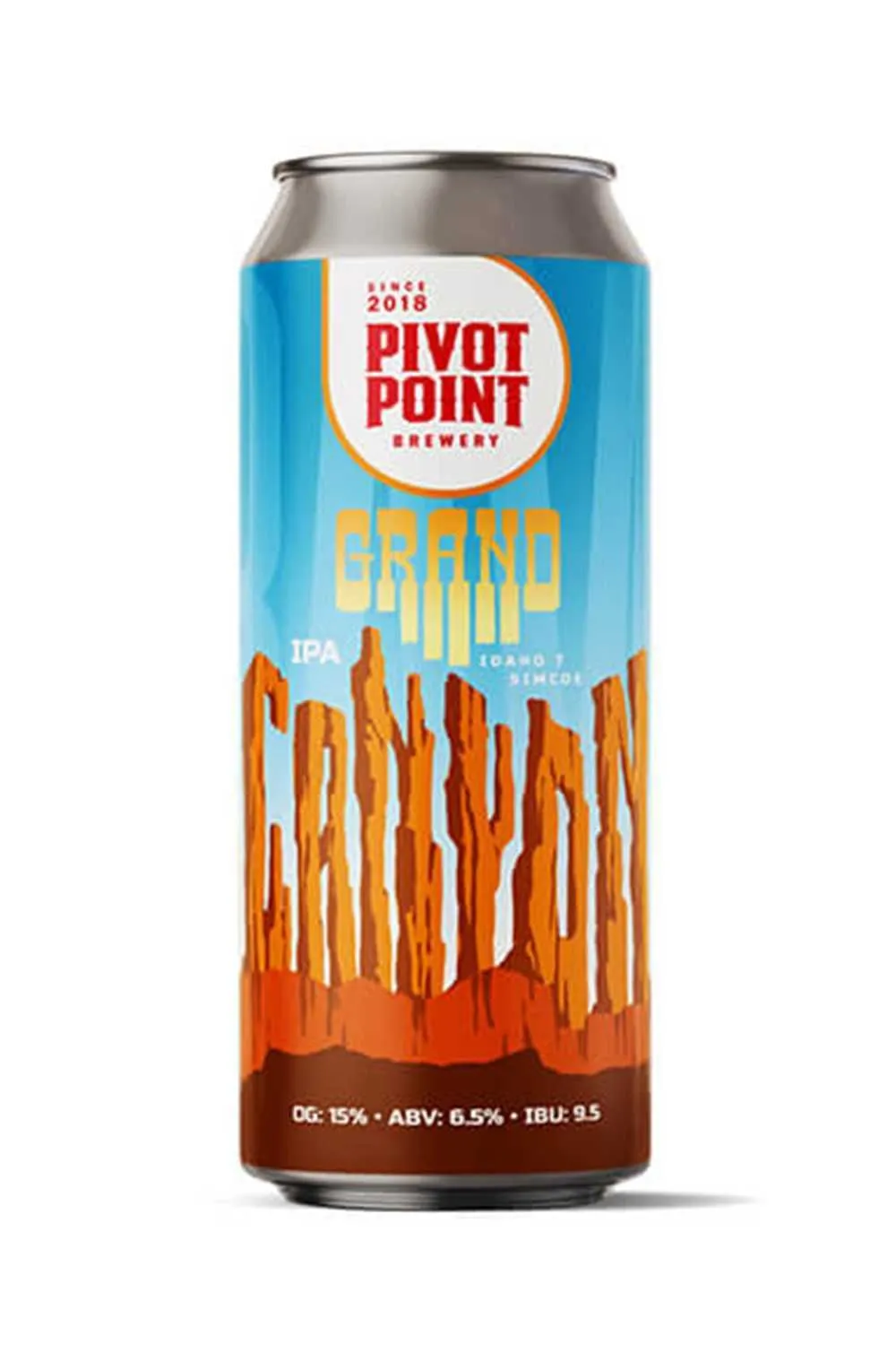 Пиво Великий каньон 6,5% ж/б 0,5 л (Pivot Point)