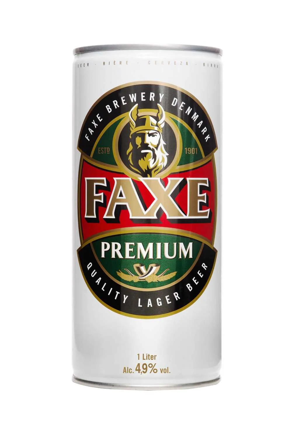 Пиво Факс Премиум 4,9% ж/б 0,9 л