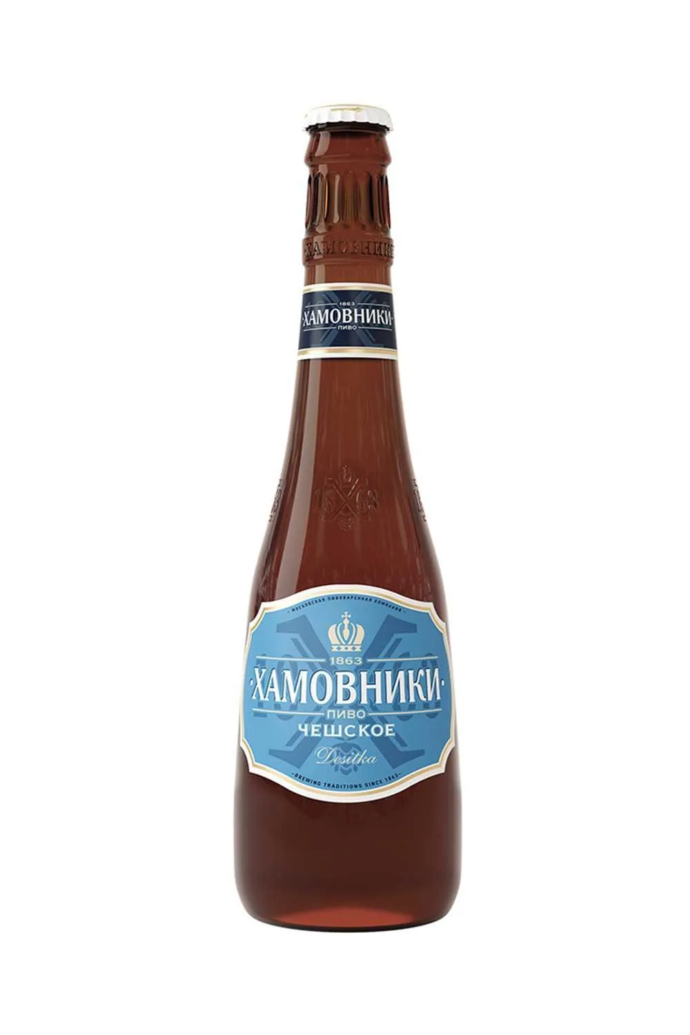 Пиво Хамовники Чешское 3,7% с/т 0,45 л 