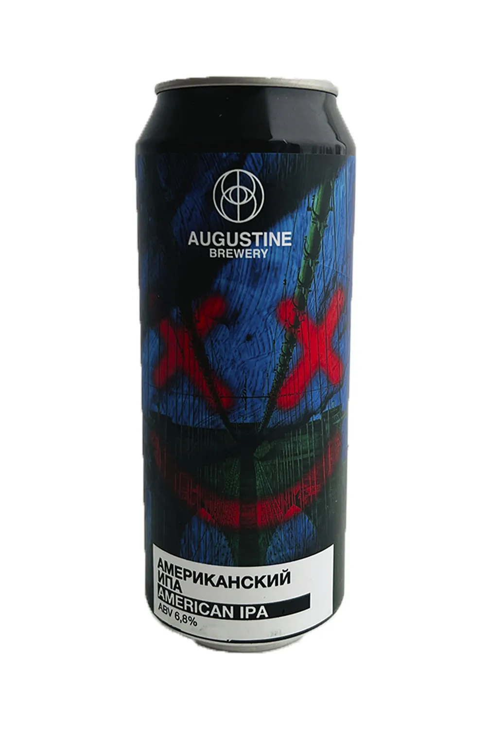 Пиво Американский ИПА 6,8% ж/б 0,5 л (Августин)