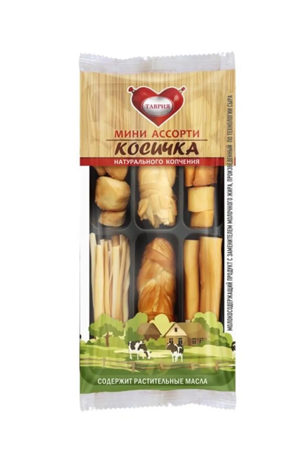 Сыр копченый ассорти-мини 100 гр (Таврия)