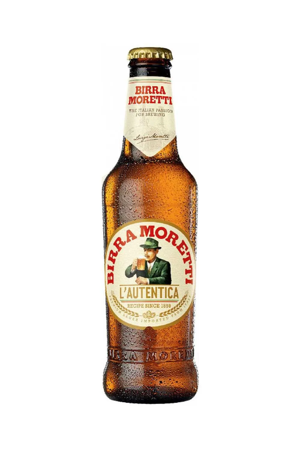 Пиво Бирра Моретти 4,6% с/т 0,33 л (Италия)