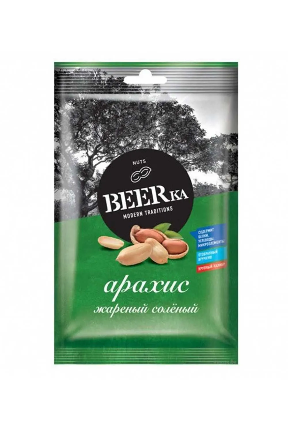 Арахис жареный (Бирка) 90 гр