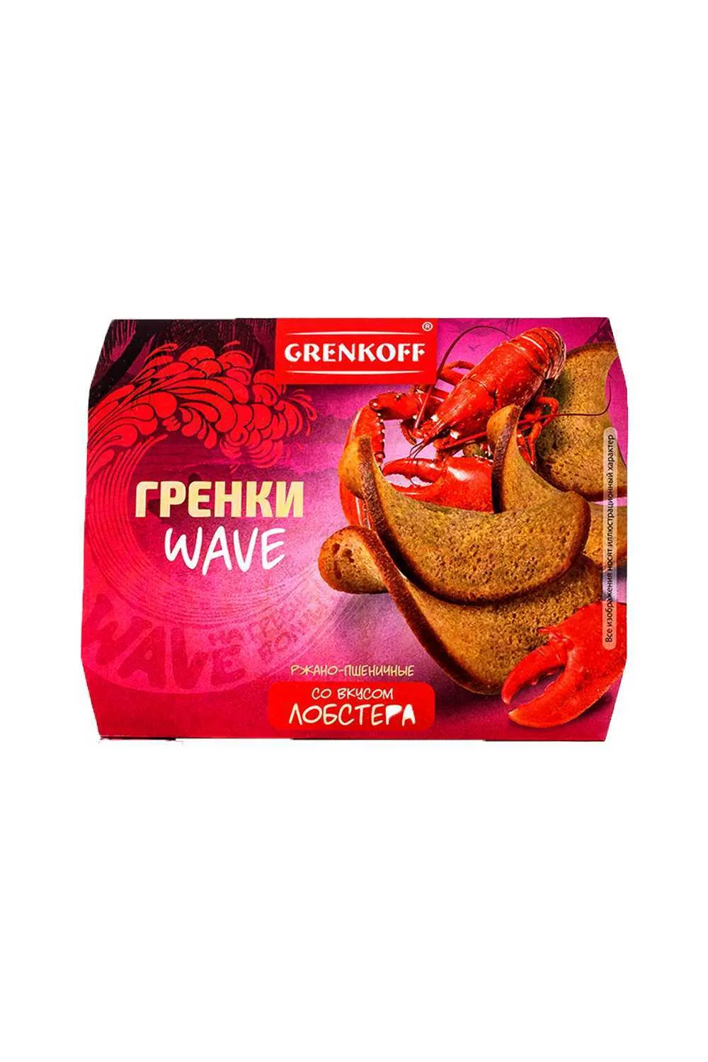 Гренки волнистые лобстер 100 гр