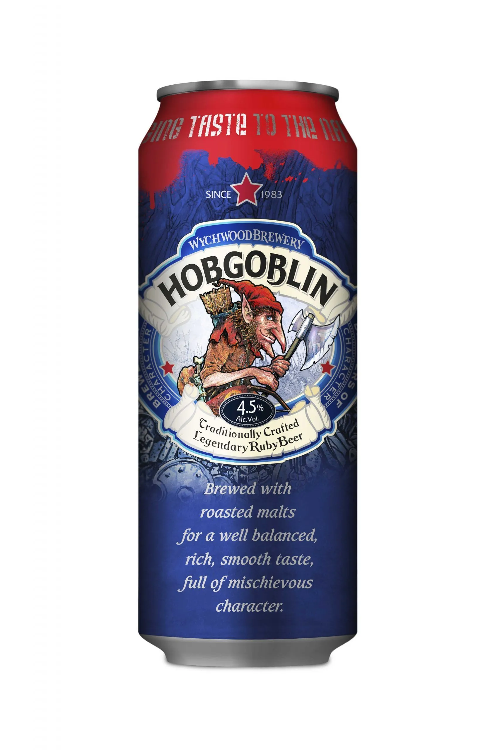 Пиво Хобгоблин Руби 4,5% ж\б 0,5 л (Англия)