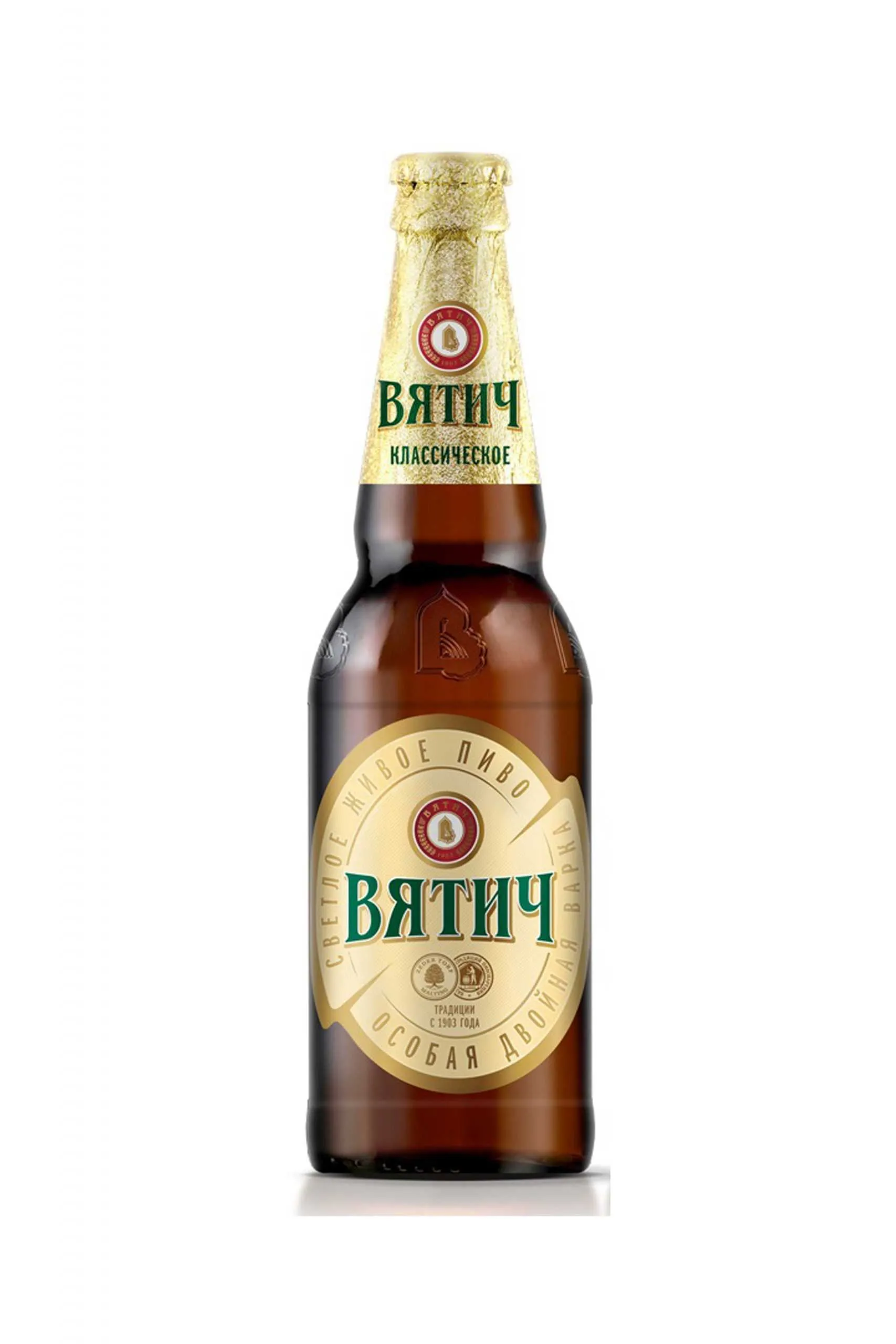 Пиво Вятич Классическое 4,9% с/т 0,45 л
