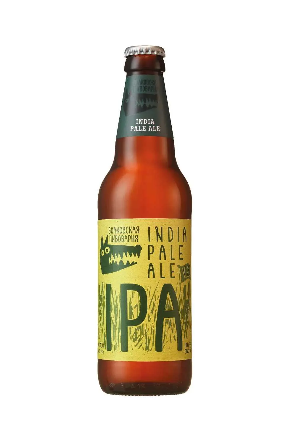 Пиво ИПА 5,9% с/т н/ф  0,45 л (Волковская) 