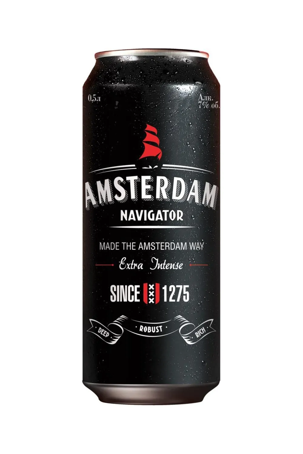 Пиво Амстердам 7,0% ж/б 0,45 л