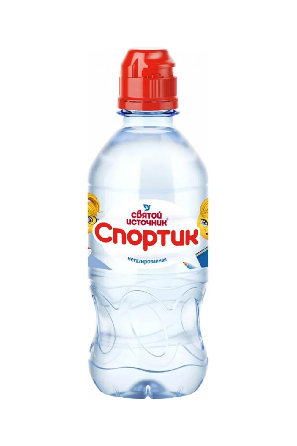 Вода Святой Источник спортик н/г пэт 0,33 л
