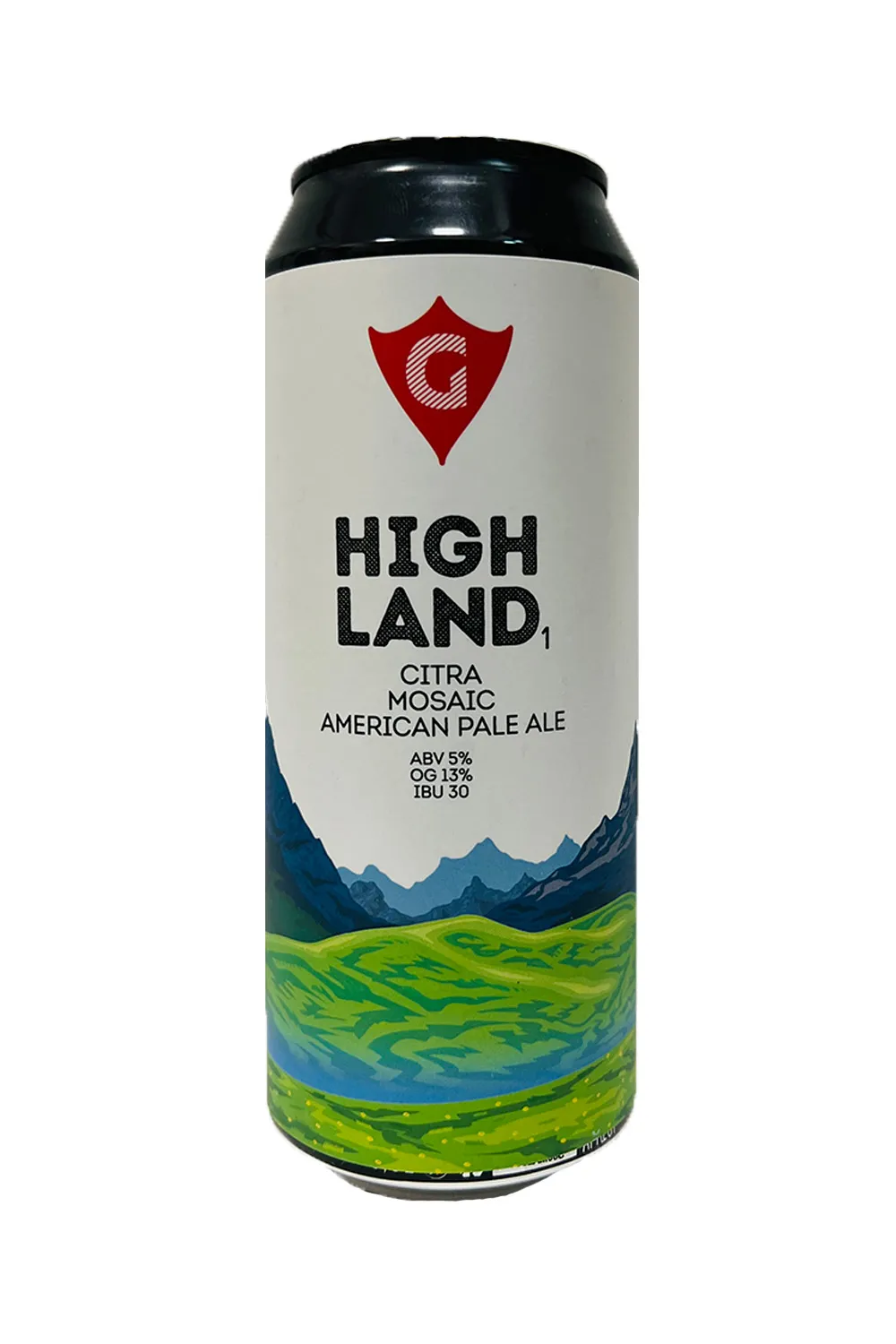 Пиво Гуси Американский Пэйл Эль (High Land) 5,0% ж/б 0,5 л