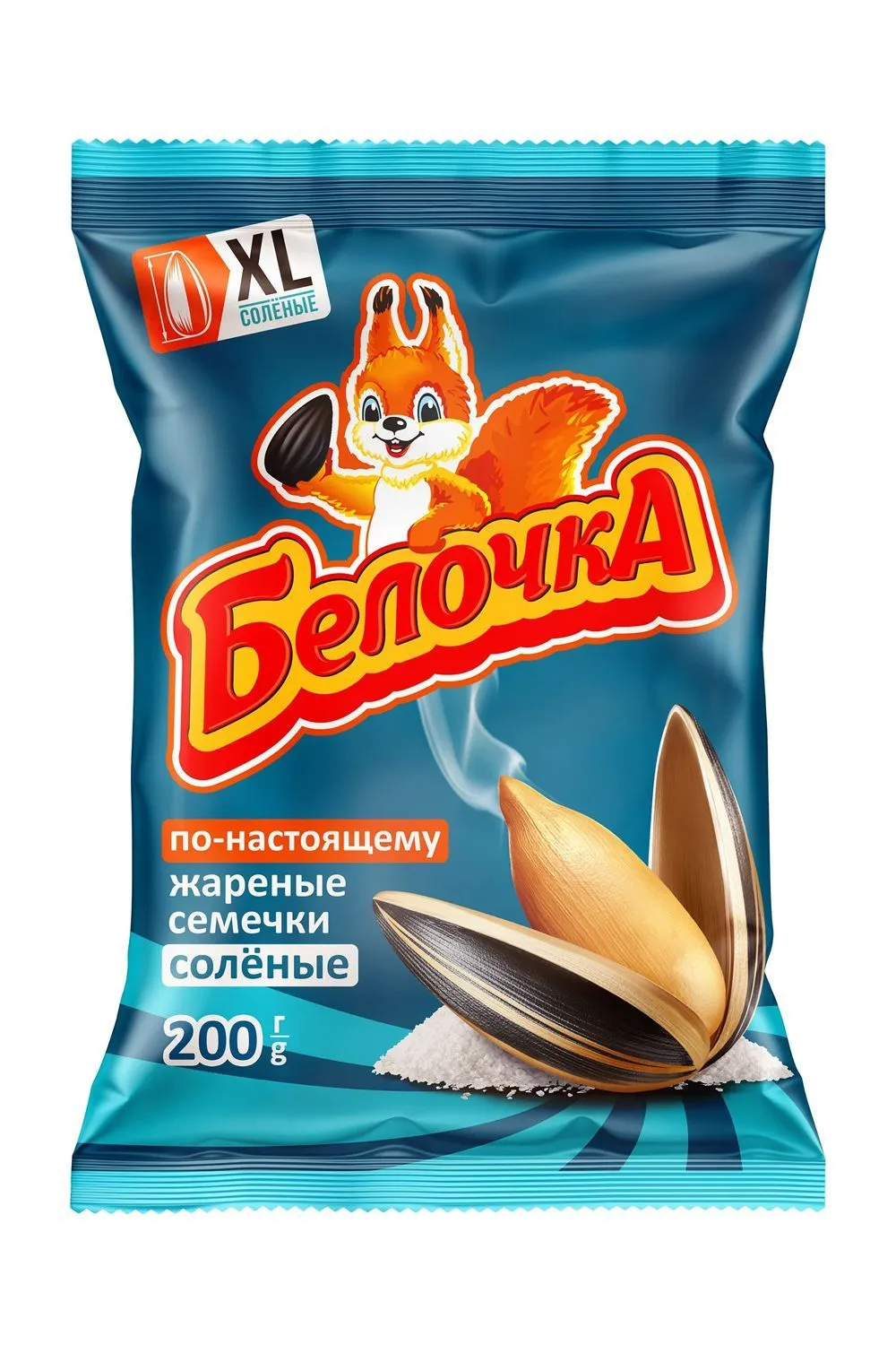 Семечки Белочка соленые ХL 200 гр