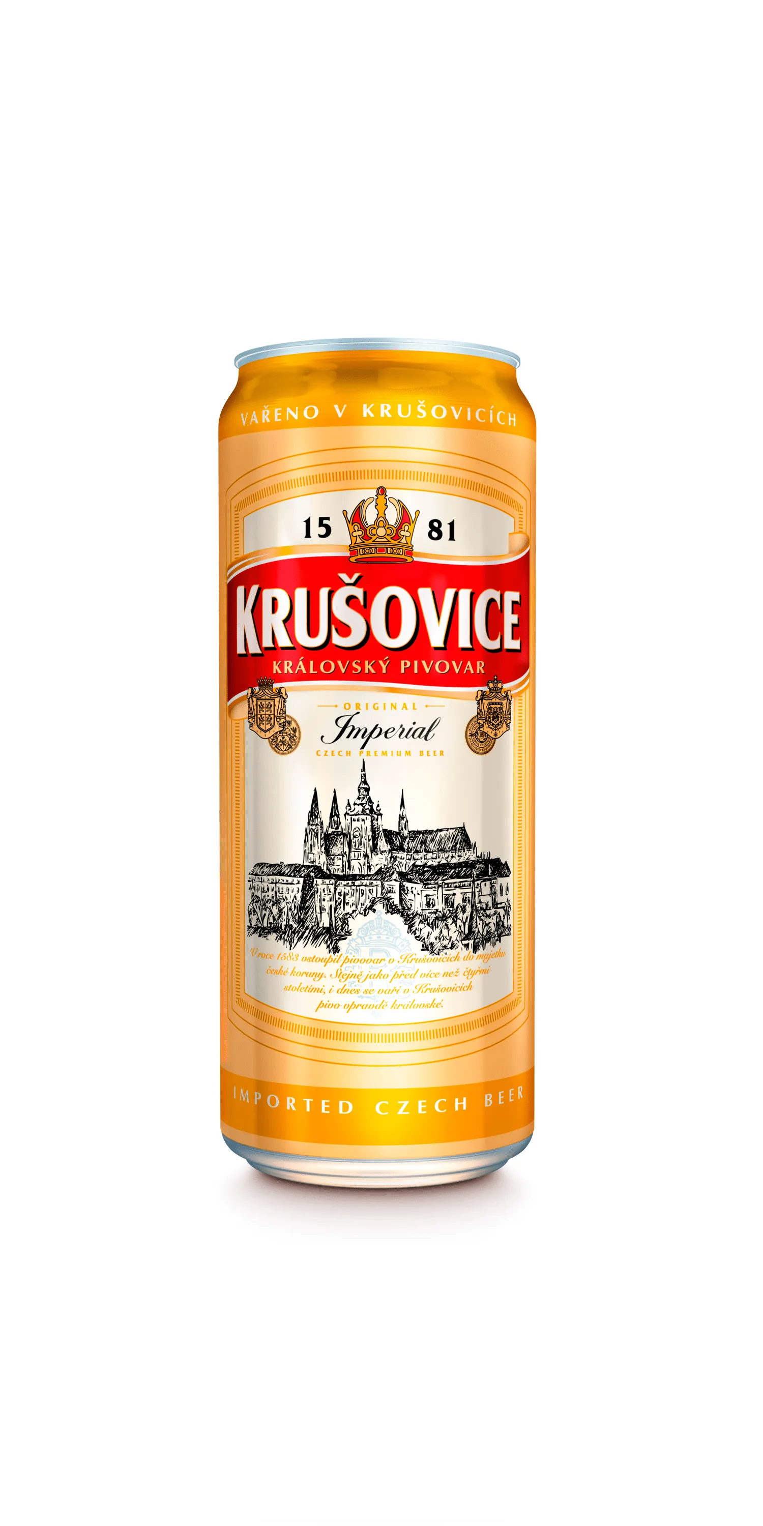 Пиво Крушовице Империал 5,0% ж/б 0,5 л (Чехия)