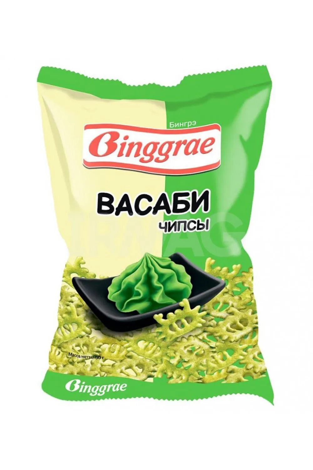 Чипсы Бингрэ васаби 40 гр