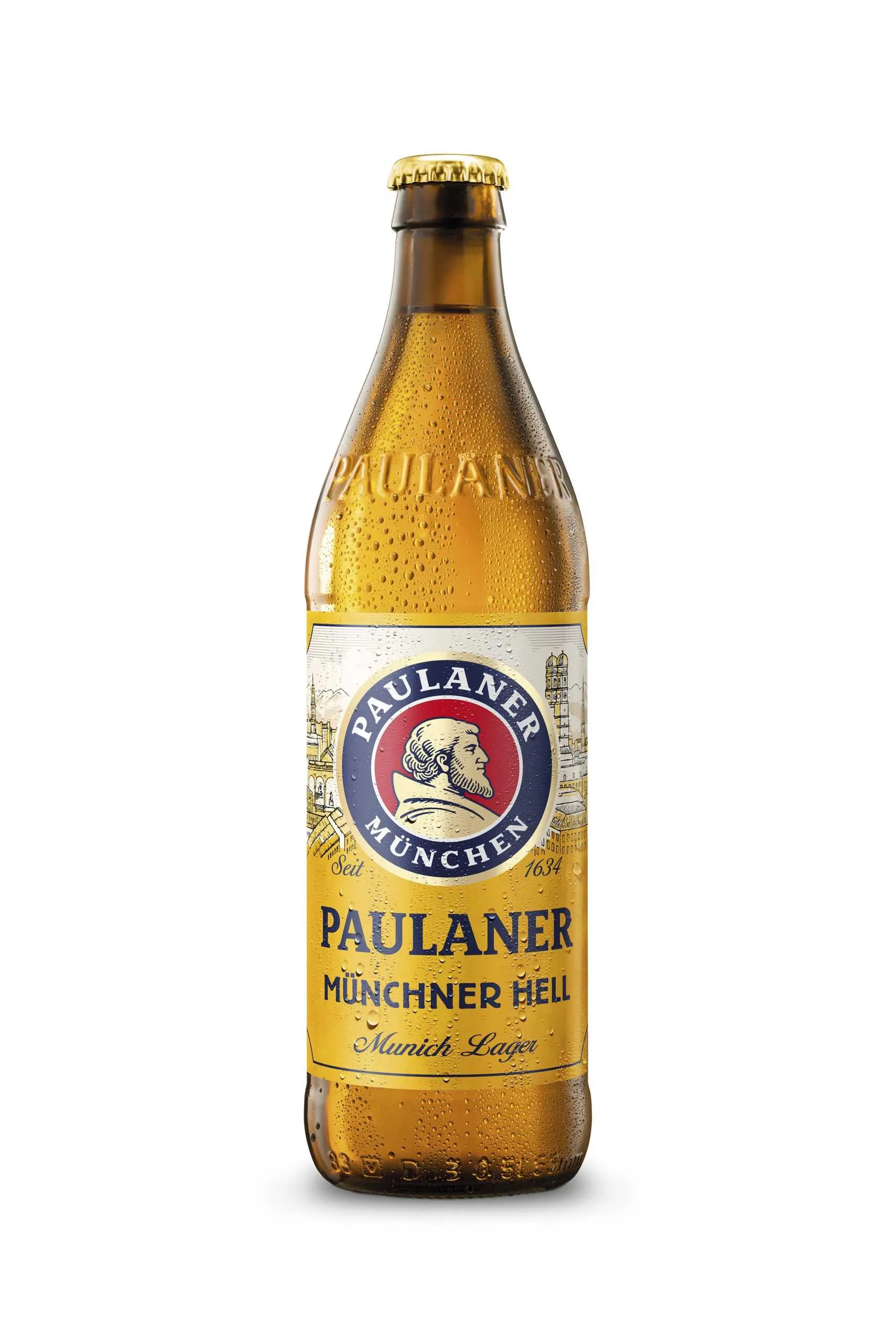 Пиво Паулайнер Мюнхенское светлое 4,9% с/т 0,5 л (Германия)