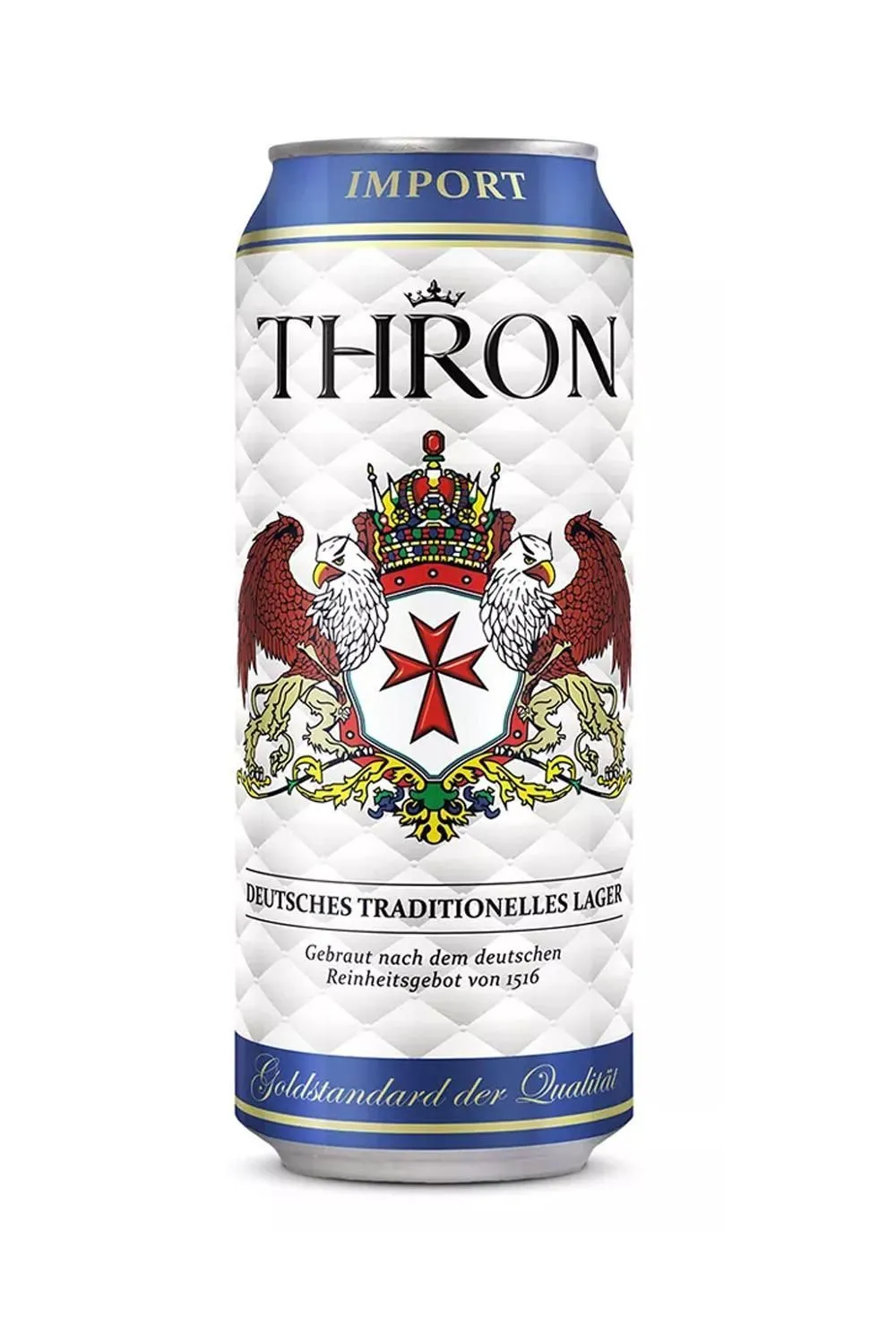 Пиво Трон светлое 5,0% ж/б 0,5 л (Германия)