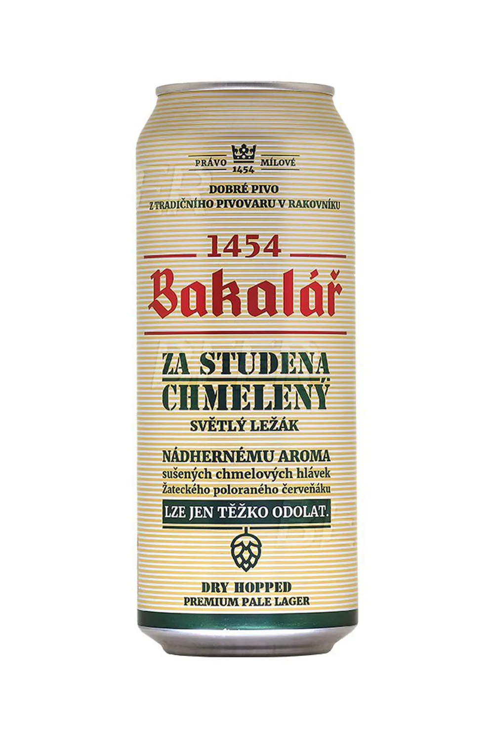 Пиво Бакалар 5,2 % ж/б 0,5 л (Чехия)