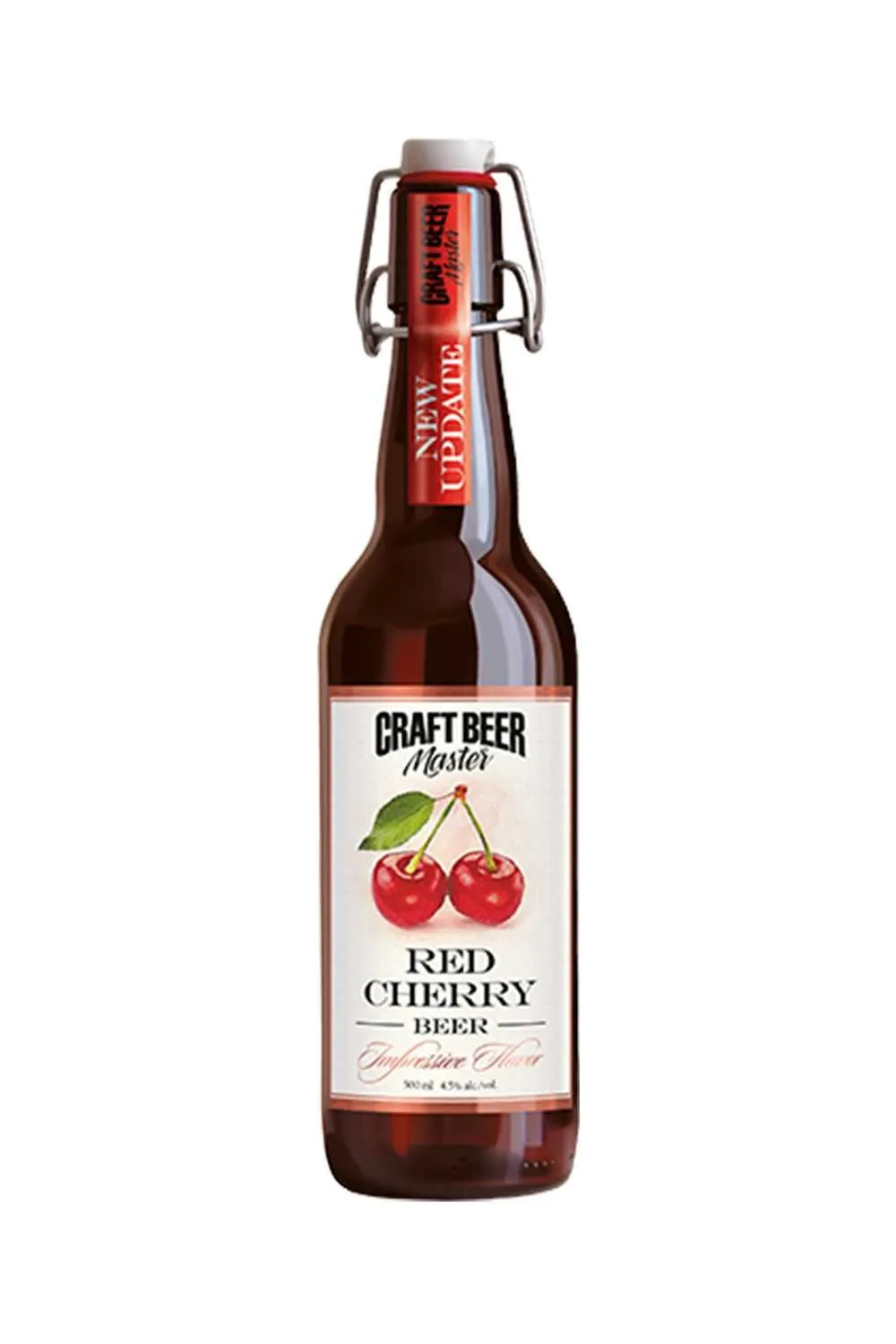 Пиво Красная Вишня н/ф 4,5% 0,5 л (Craft Beer Master)