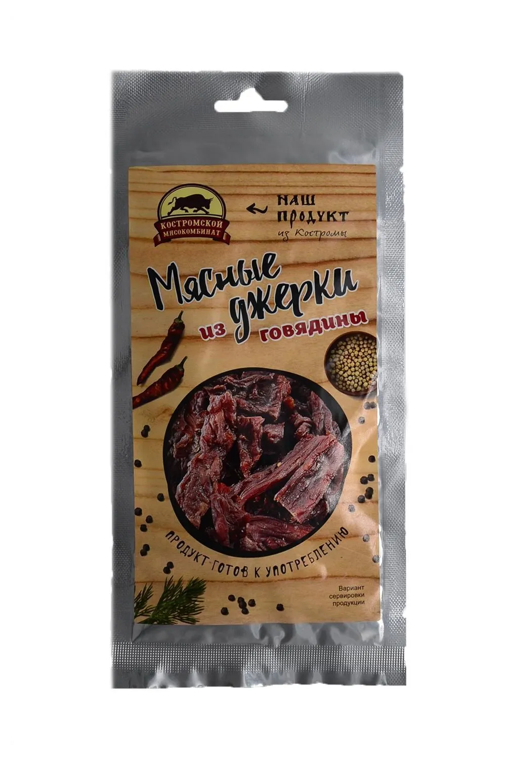 Джерки из говядины 40 гр (КМК)