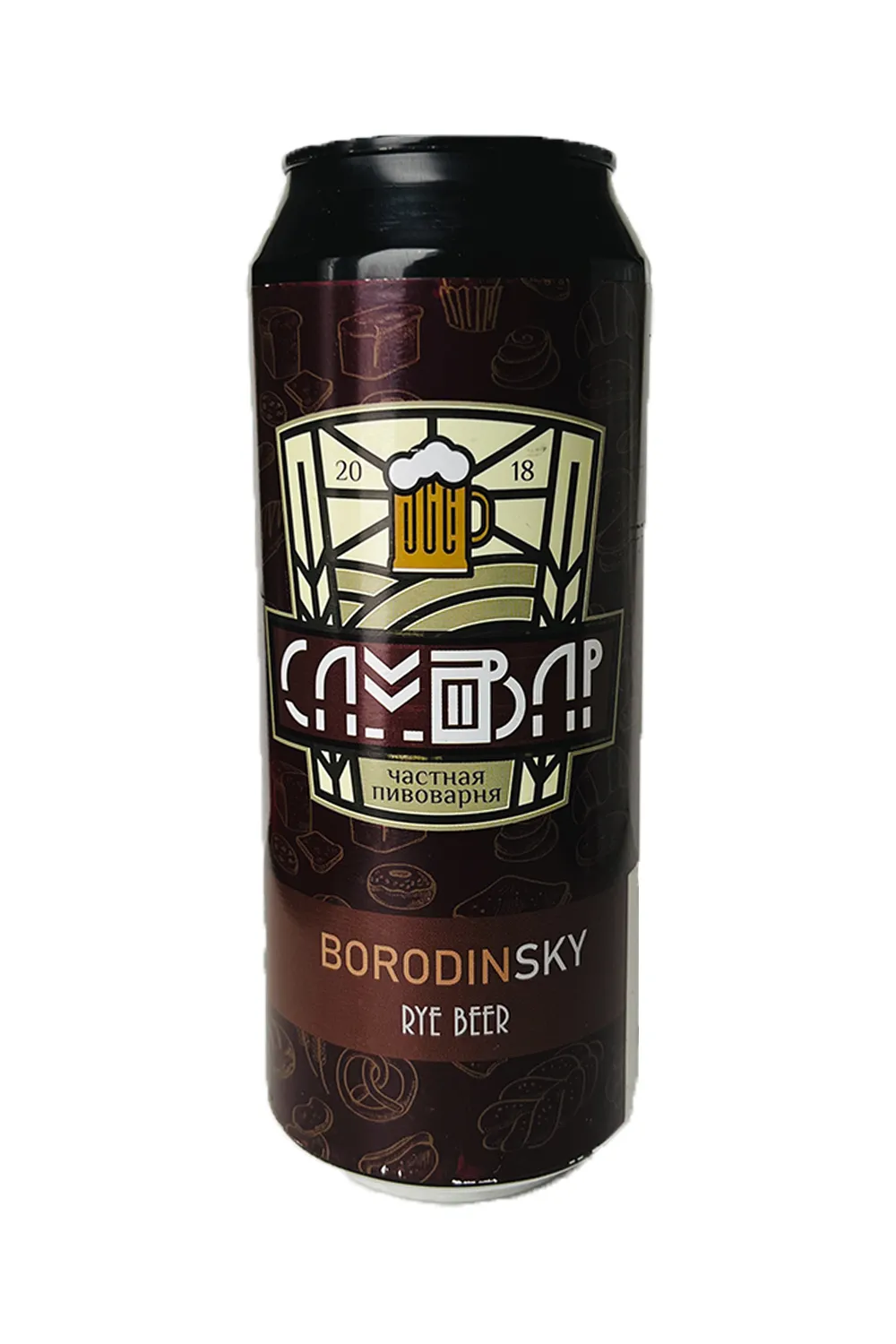 Пиво Самовар темный лагер 4,8% ж/б 0,5 л (Самовар)