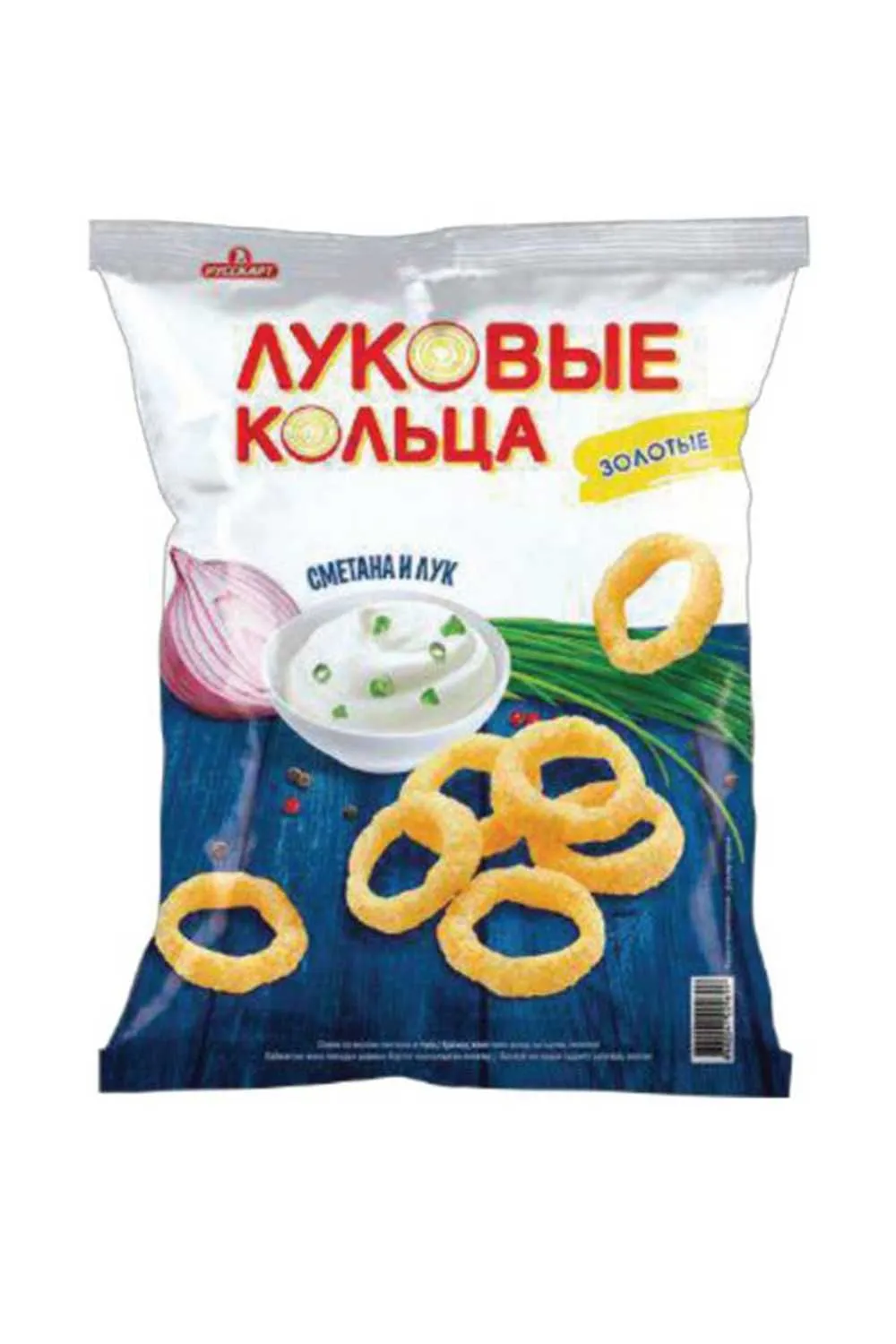 Луковые кольца золотые в ассортименте 100 гр