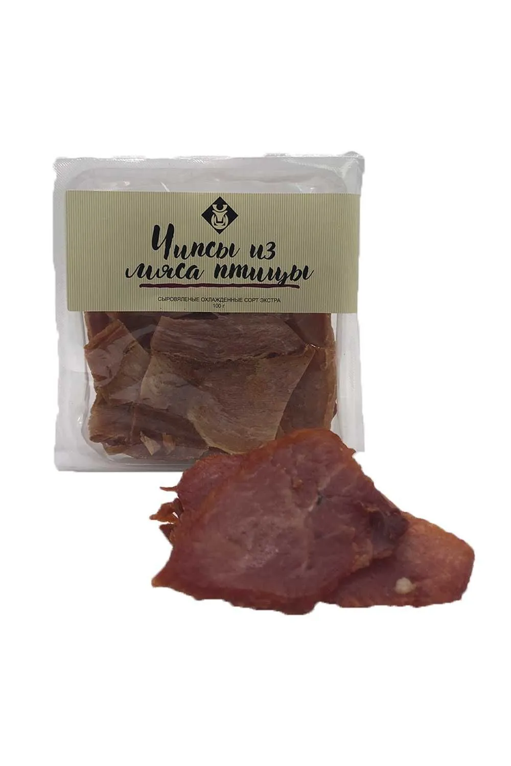 Чипсы из мяса птиц сыровяленые (Алтай) 100 гр