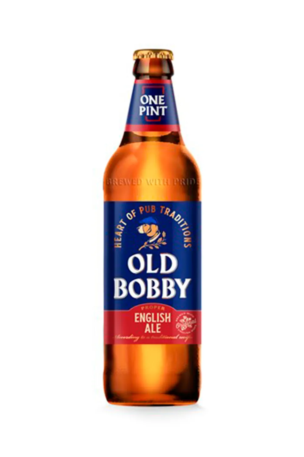 Пиво Олд Бобби Эль 0,568л с/т 4,5%