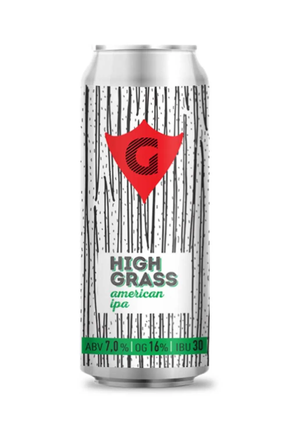 Пиво Гуси ИПА (High Grass) 7,0% ж/б 0,5 л