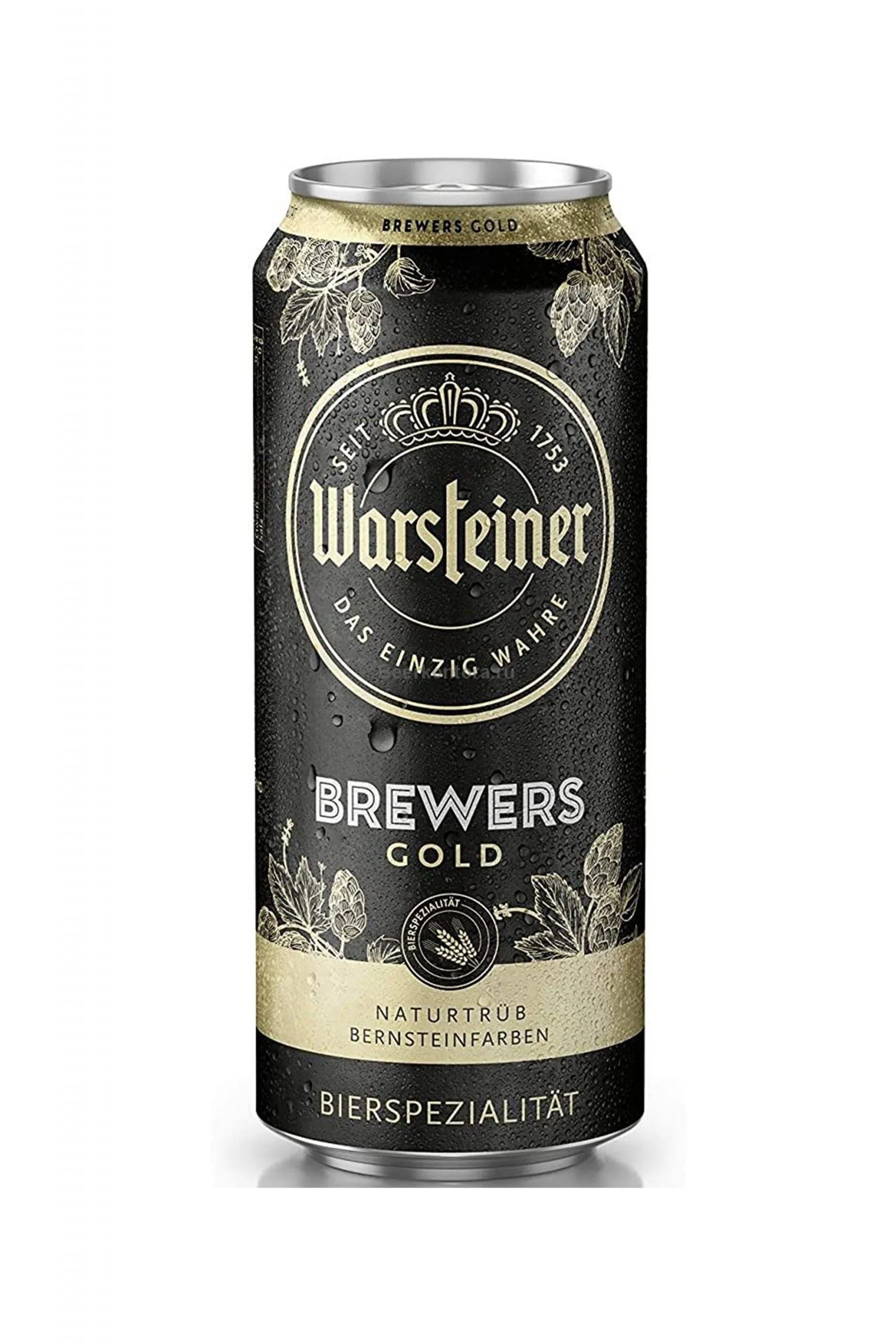 Пиво Варштайнер Брюэрс Голд н/ф 5,2% ж/б 0,5 л (Германия)