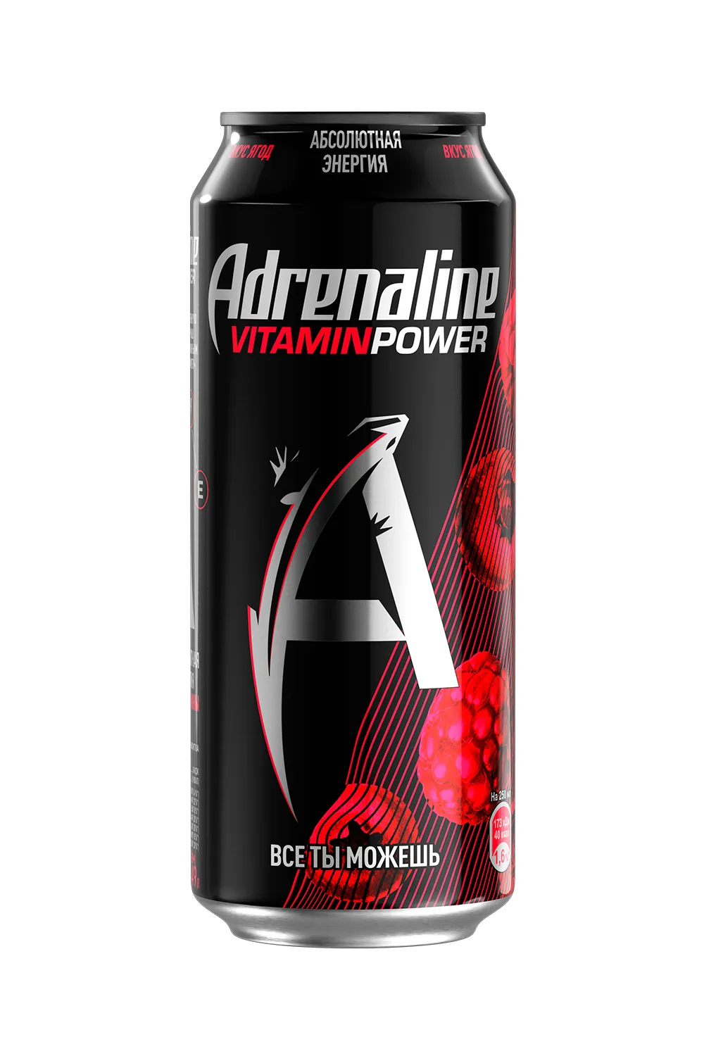 Адреналин Раш ягодная энергия ж/б 0,449 л