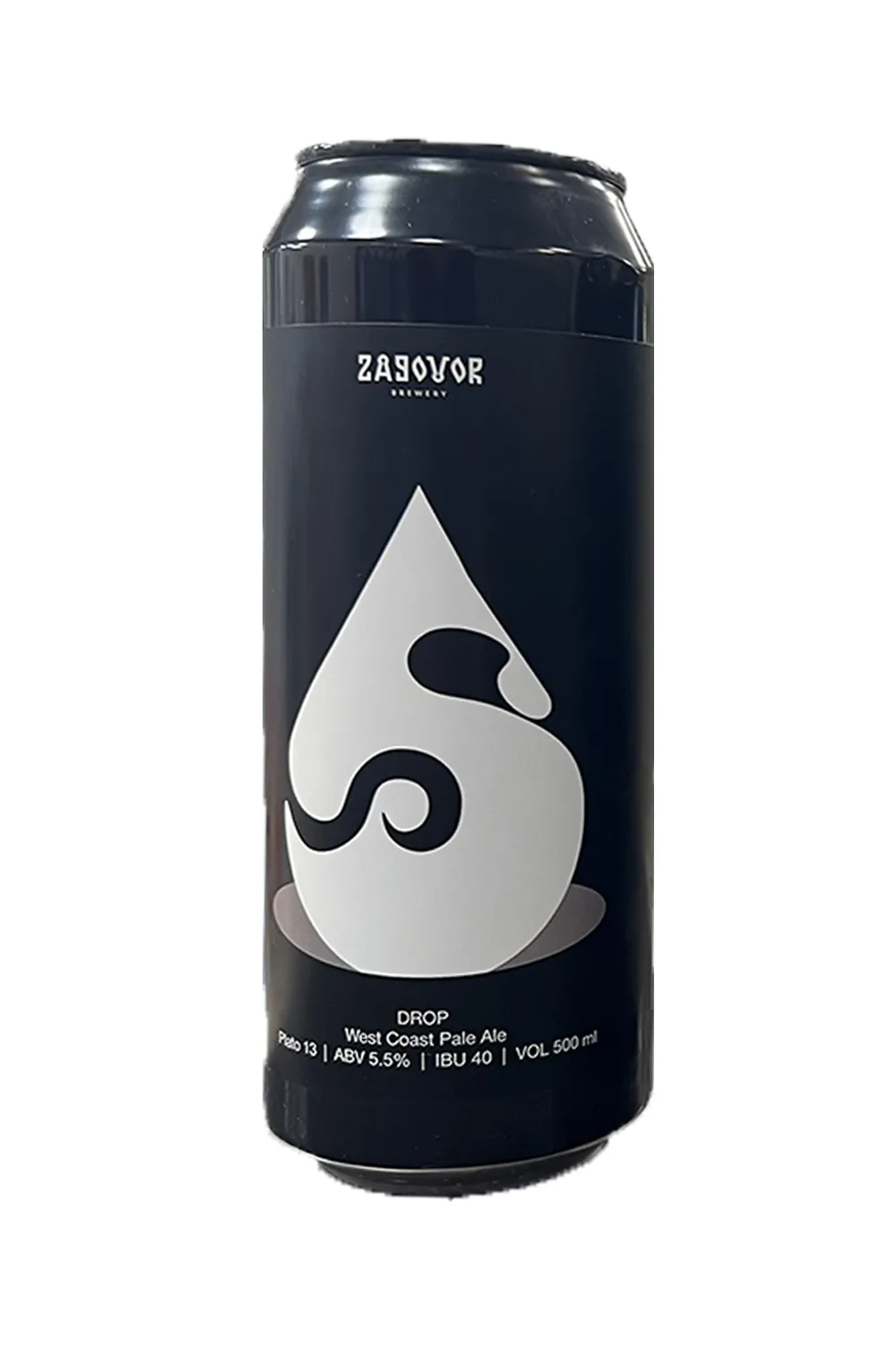 Пиво Дроп 5,5% темное н/ф 0,5 л ж/б (Zagovor)