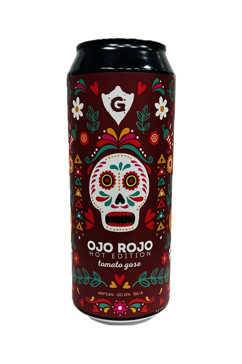 Пиво Гуси (OJO ROJO) 5,6% ж/б 0,5 л