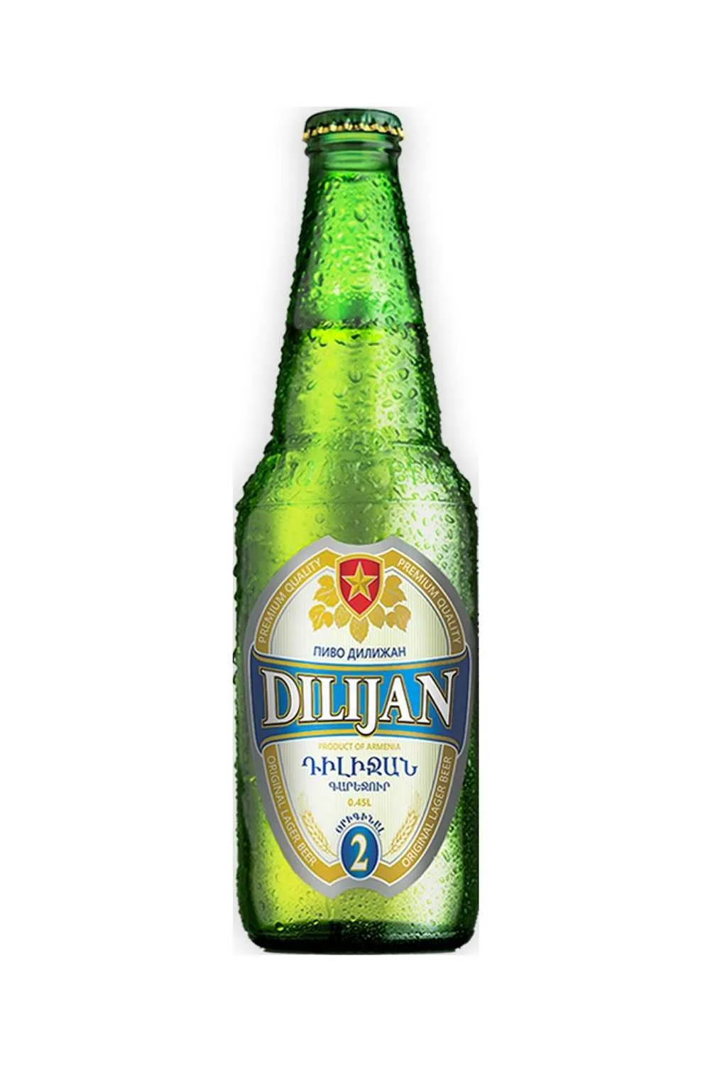 Пиво Дилижан второе 4,9% с/т 0,45 л (Армения)