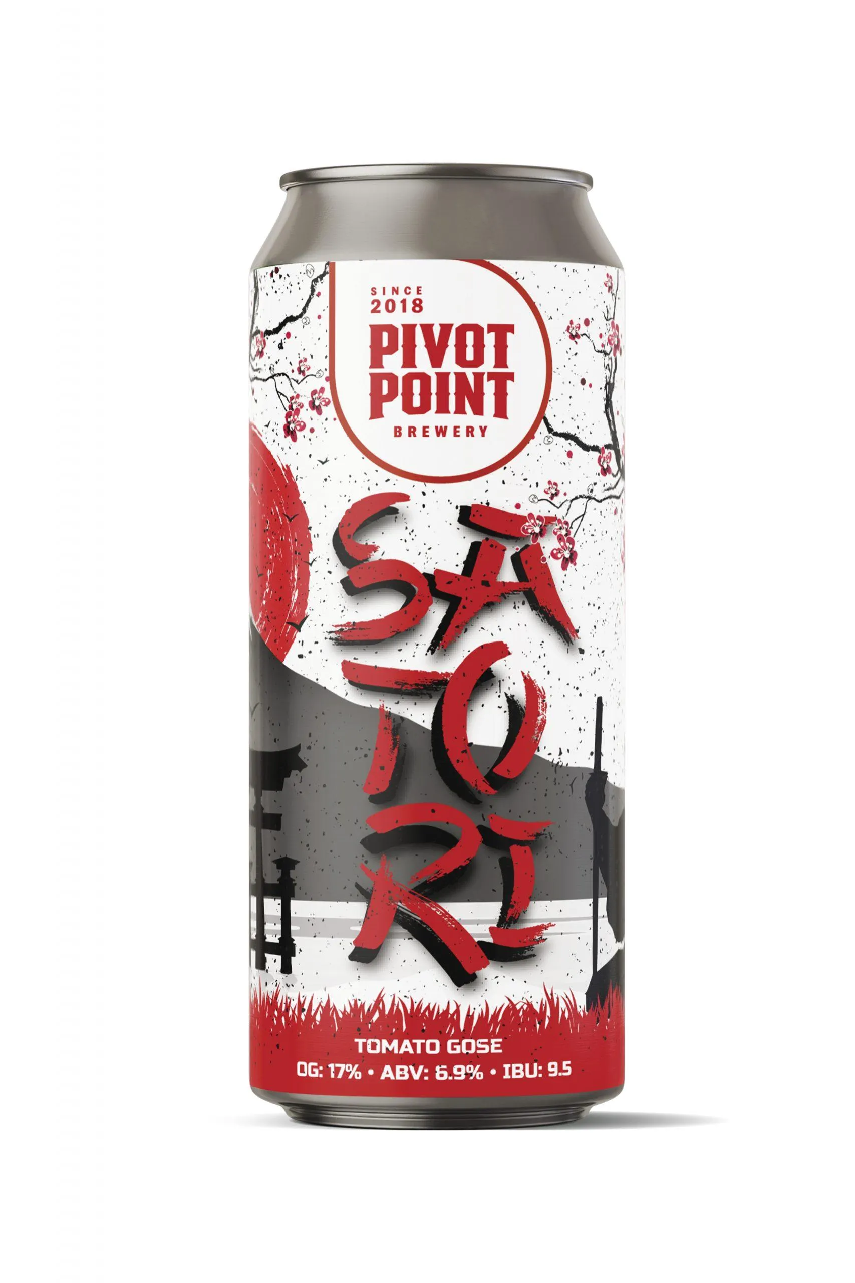 Пиво Сатори томатное гозе 6.9% ж/б 0,5 л (Pivot Point)