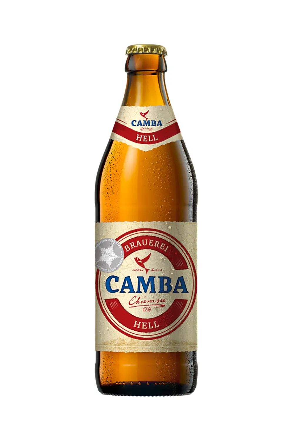 Пиво Камба Хелль светлое 5,0% с/т 0,5 л (Германия)