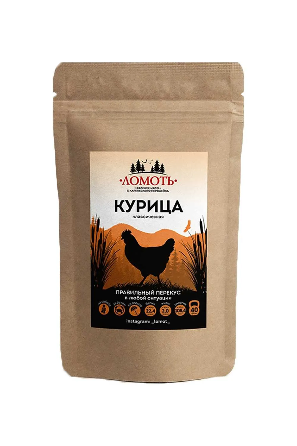 Ломтики Курицы 40 гр (Ломоть)