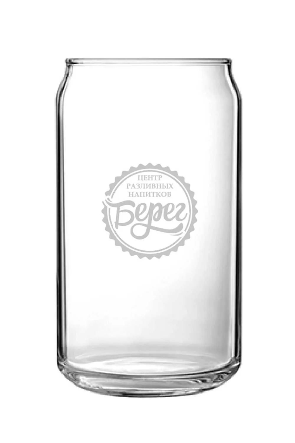 Бокал фирменный "Берег" 470 мл (Пивная банка 2021) 