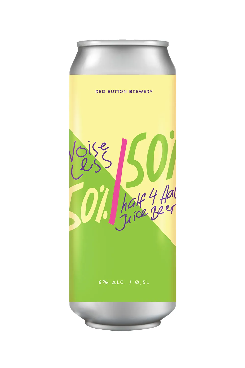 Пиво Нойзлесс 6,0% ж/б 0,5 л (Red Button)