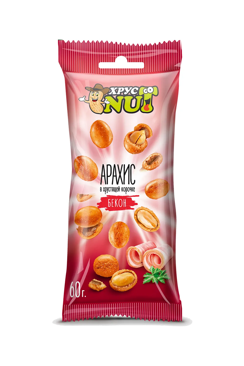 Арахис в корочке бекон 60 гр