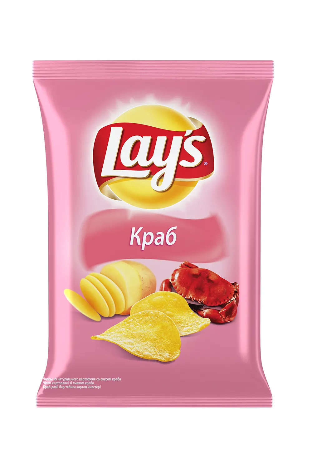 Чипсы Лейс Краб 95 гр