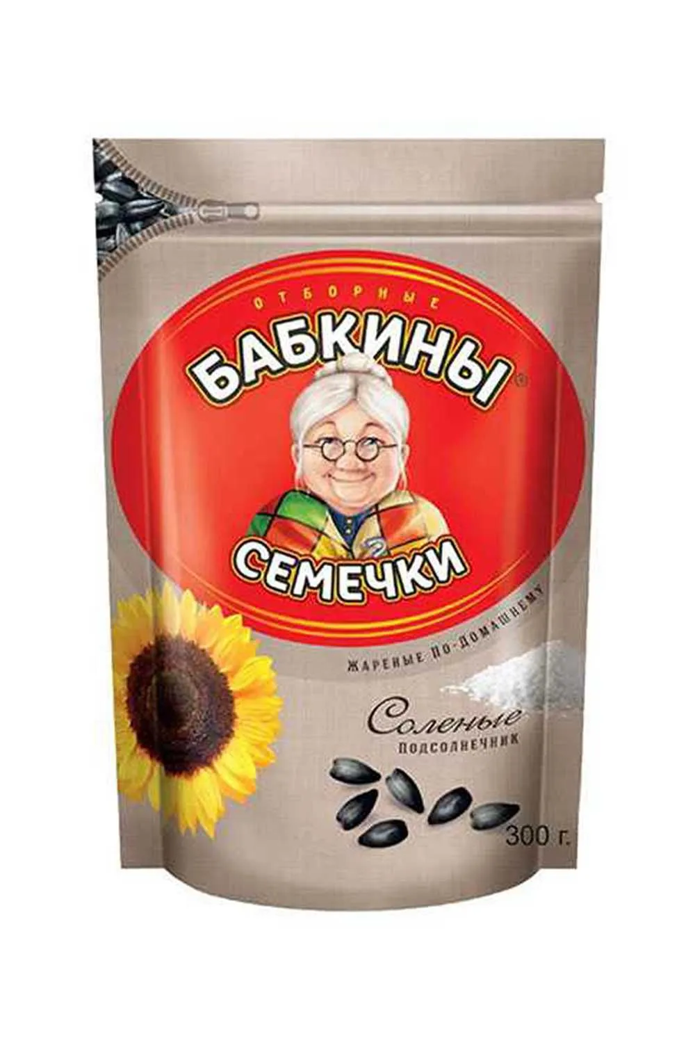 Семечки Бабкины соленые 300 гр