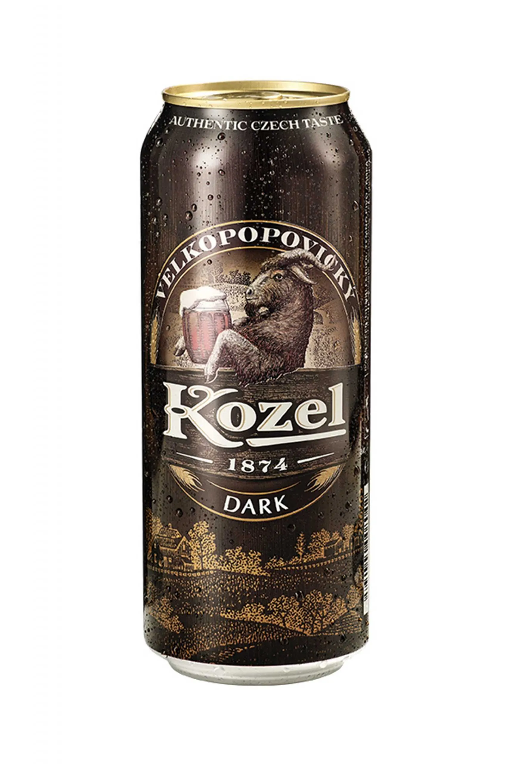 Пиво Велкопоповицкий Козел темное 3,8% ж/б 0,5 л (Чехия)