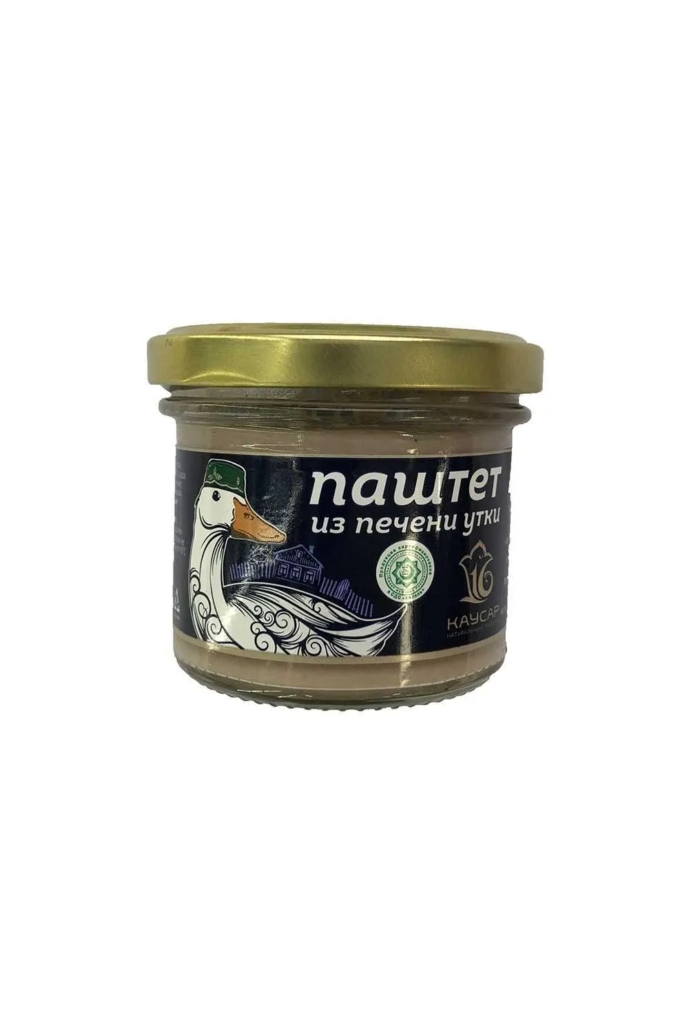 Паштет из утиной печени с/б 90 гр