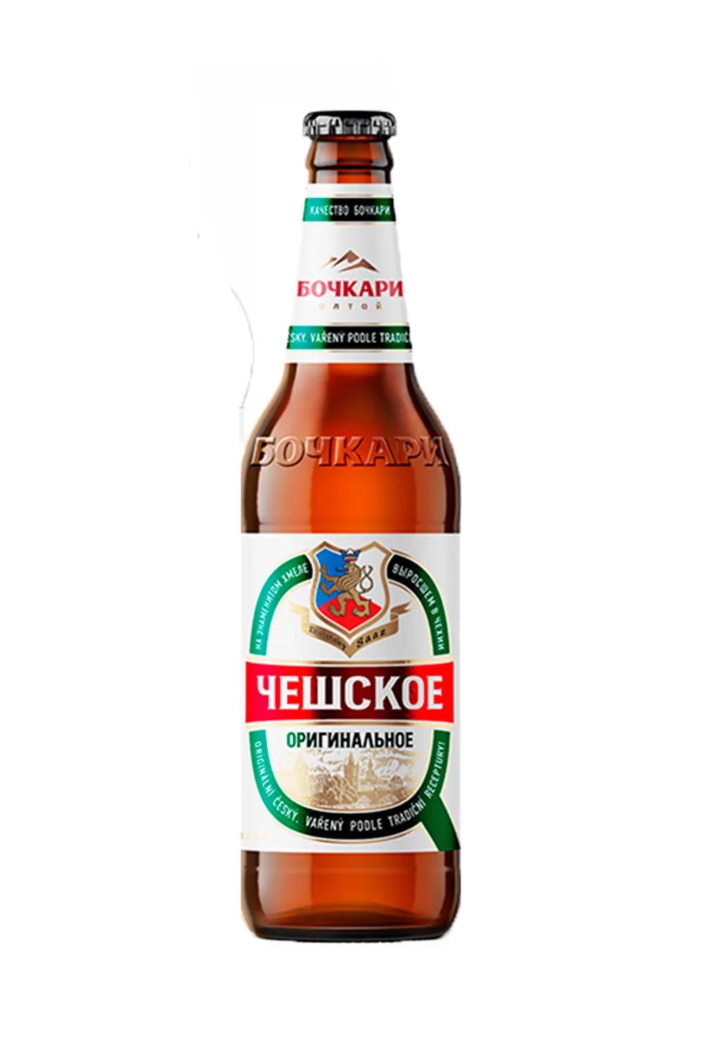 Пиво Чешское Оригинальное 4,7% с/т 0,44 л