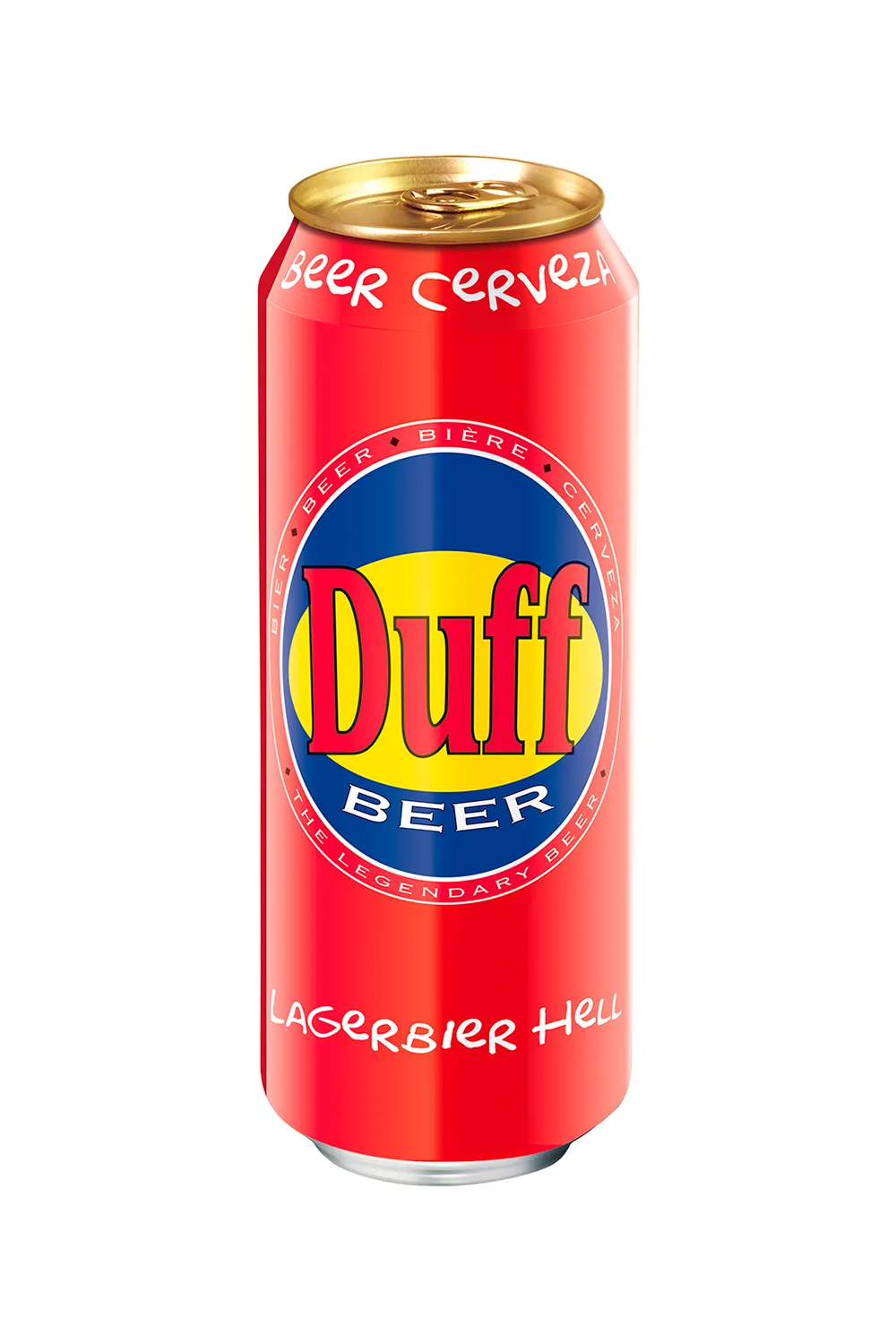 Пиво Дафф лагер светлое 4,9% 0,5 л ж/б (Германия)