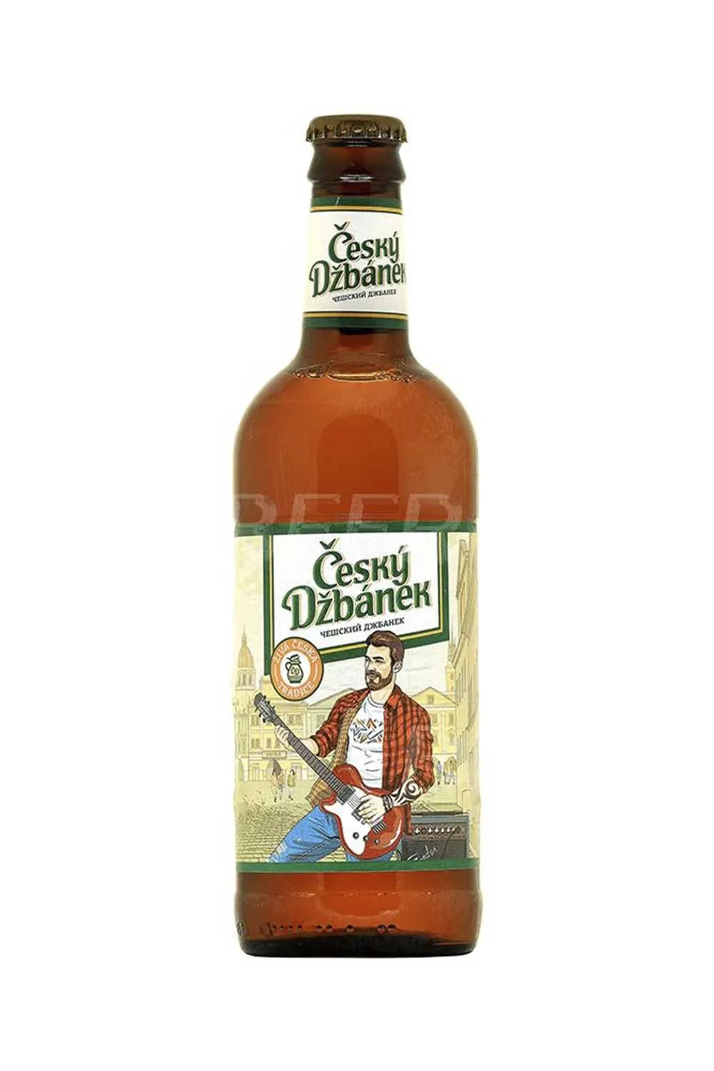 Пиво Чешский Джбанек 4,5% с/т 0,5 л