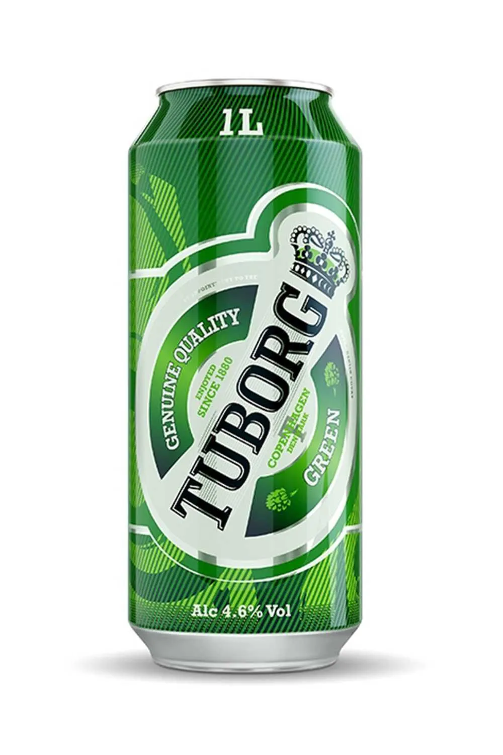 Пиво Туборг Грин 4,6% ж/б 0,9 л