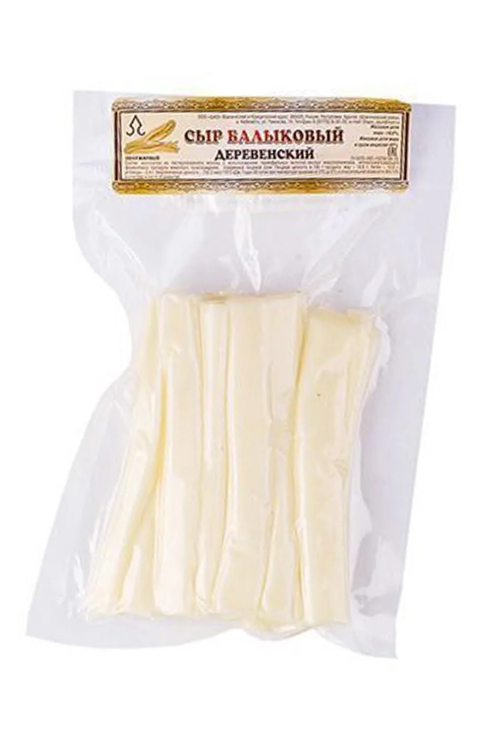 Сыр Балыковый белый (Деревенский) 100 гр 