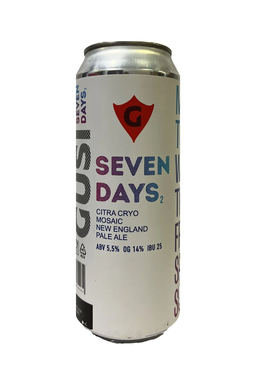 Пиво Гуси Американский Пэйл Эль (Seven Days 2) 5,5% ж/б 0,5 л